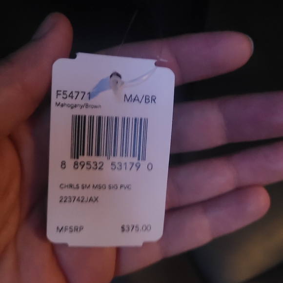 Authentic Coach Houston map bag in signature canvas Brand new w/ tags ! - Picture 4 of 6